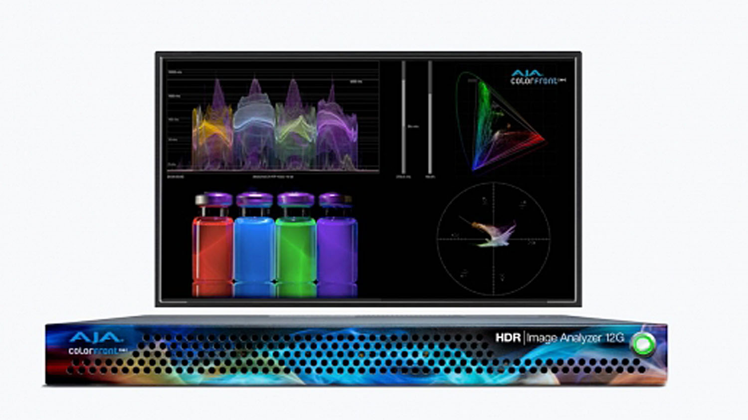 AJA Ships HDR Image Analyzer 12G with 8K Support