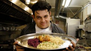 Whizzkid serves up Adam Richman: Supperman for Dave