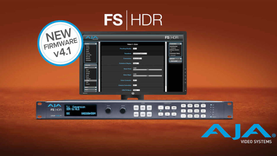 AJA: Simplifying HDR workflows for live TV and sports