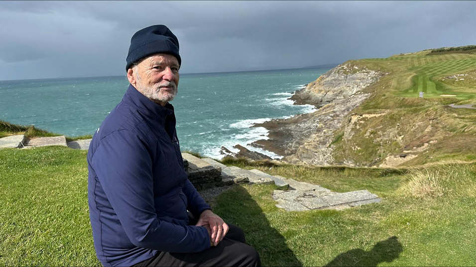 BBC takes Bill Murray on Irish golf trip