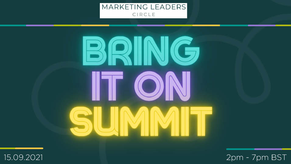 Bring it On marketing summit - 15th September