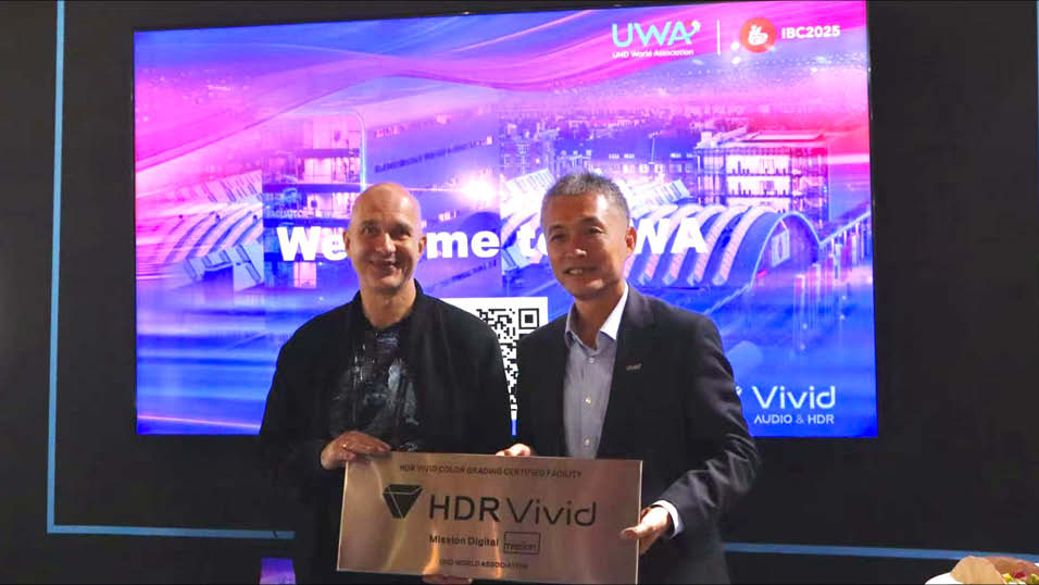 Mission Digital becomes UK’s First HDR Vivid certified grading facility