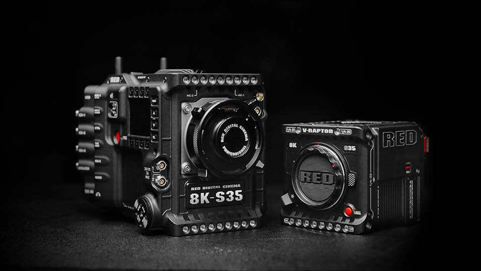 RED launches S35 versions of the Raptor range