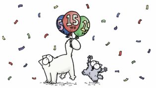 Simon's Cat at 15 years, films released in colour