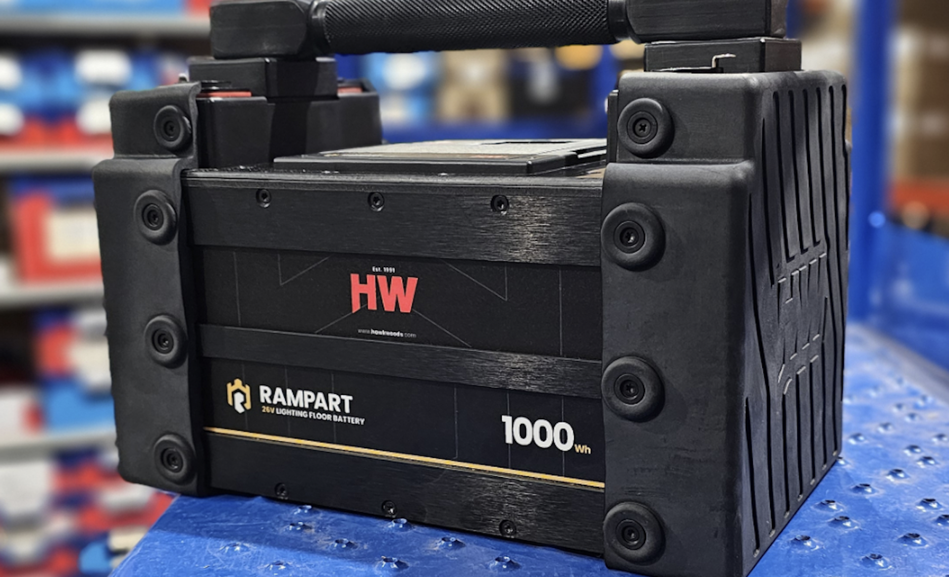 Hawk-Woods new 26v Rampart floor battery