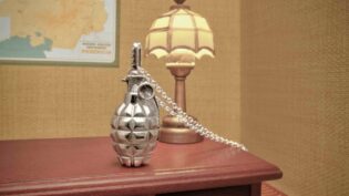 The Phoenician Scheme's celluloid makes a necklace