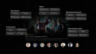 AI-driven metadata engine intros show profiling system