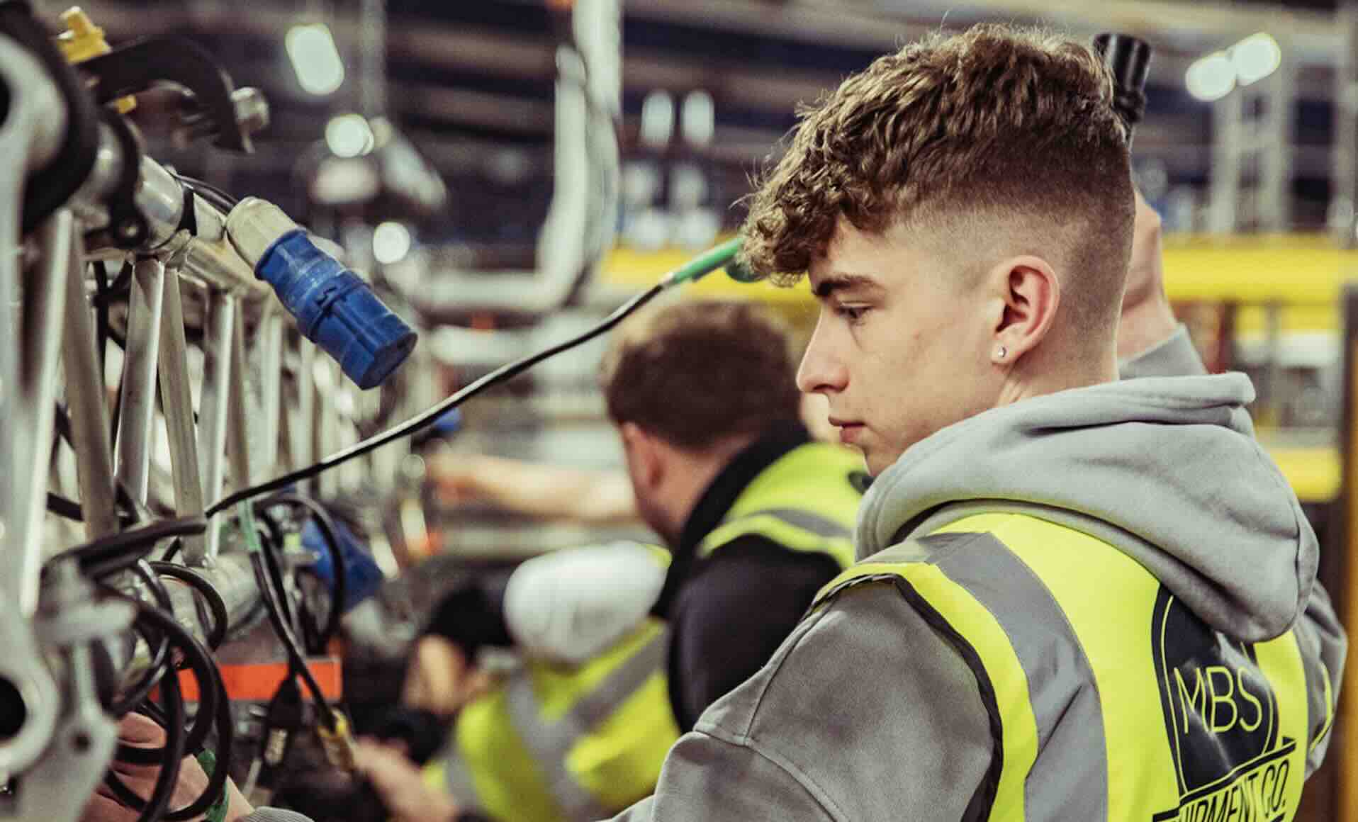 MBS welcomes new cohort on Lighting Apprenticeship