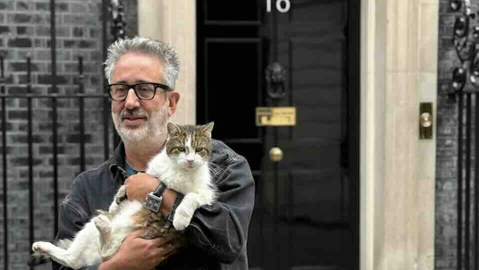 Baddiel purrs as Cat Man for Expectation and C4