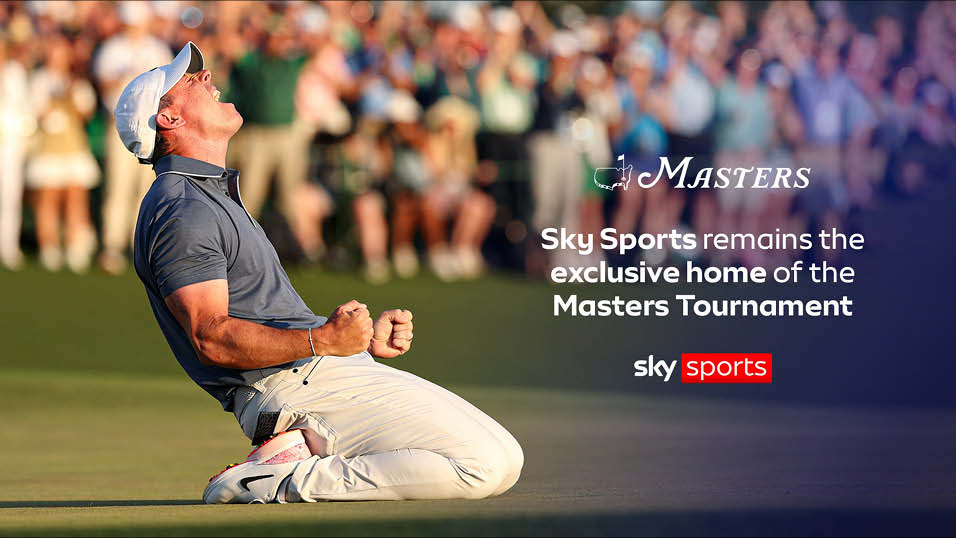 Sky Sports extends Masters Tournament deal