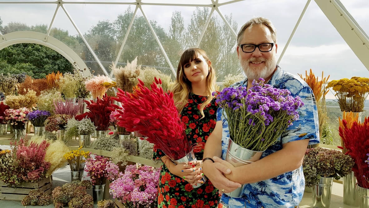 Vic Reeves, Natasia Demetriou host Netflix flower fight