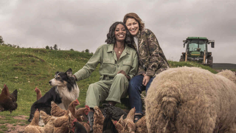 Emma Willis, AJ Odudu get to work for W